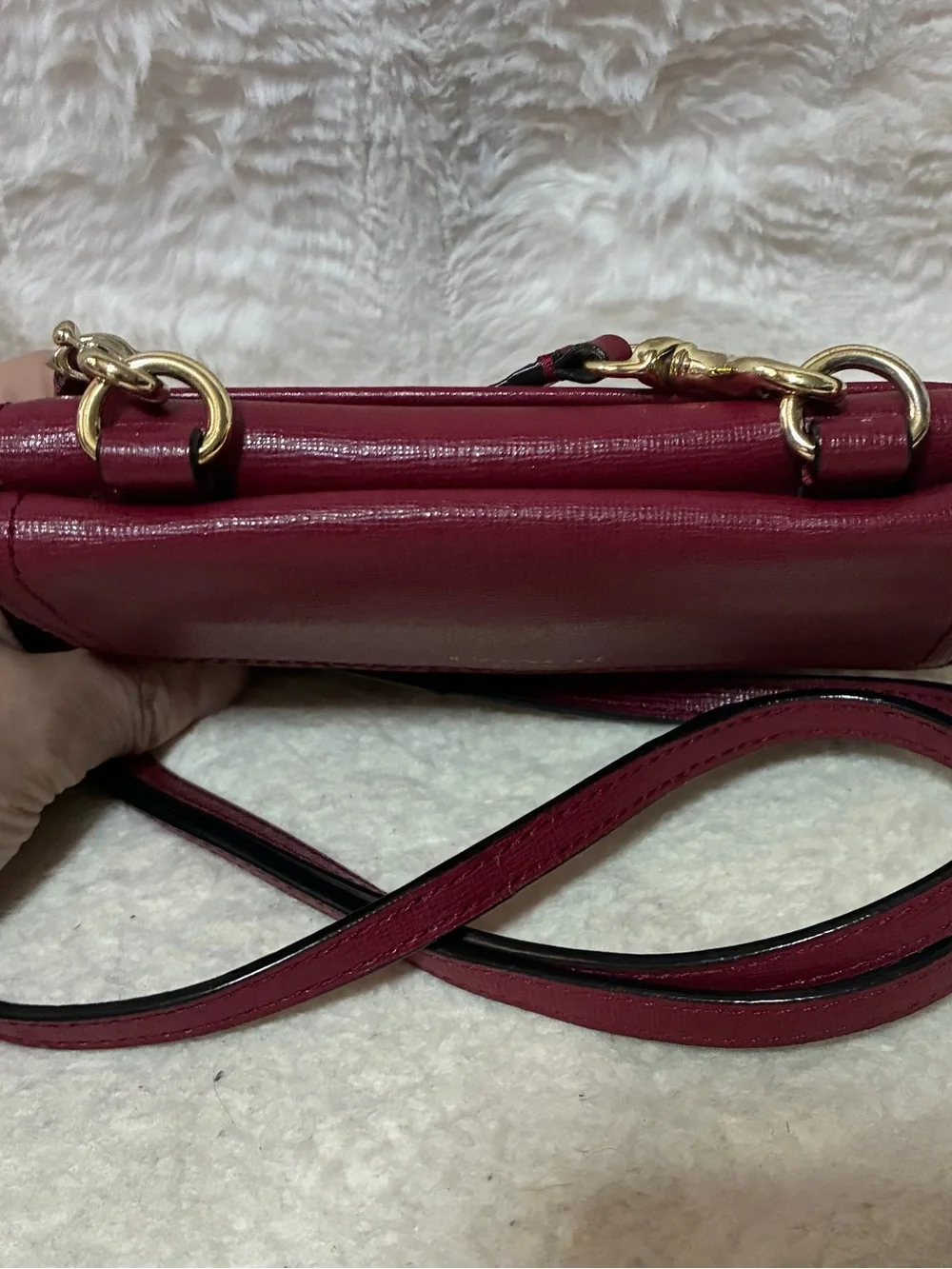 Coach Red Leather Madison